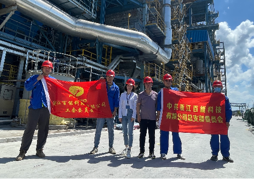 高温慰问送关怀，酷暑清凉舒人心